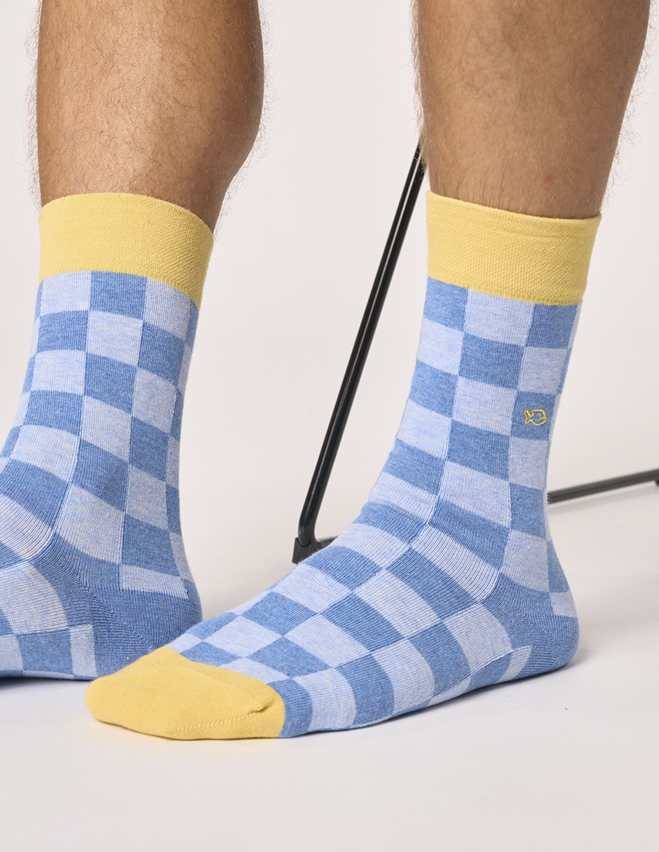 Calcetín comfort de algodón para hombre Calcetín comfort de algodón para hombre