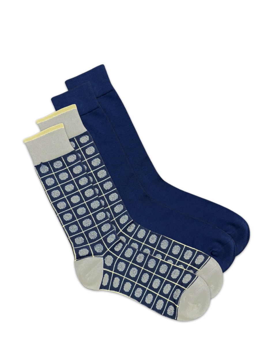 Set de calcetín confort para hombre 2 pares