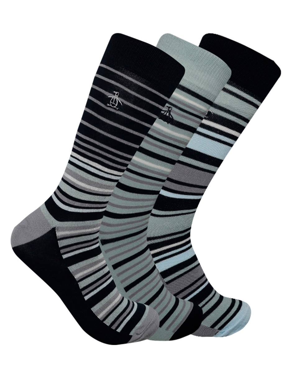 Calcetín De Bambú Para Hombre 3 Pares 1