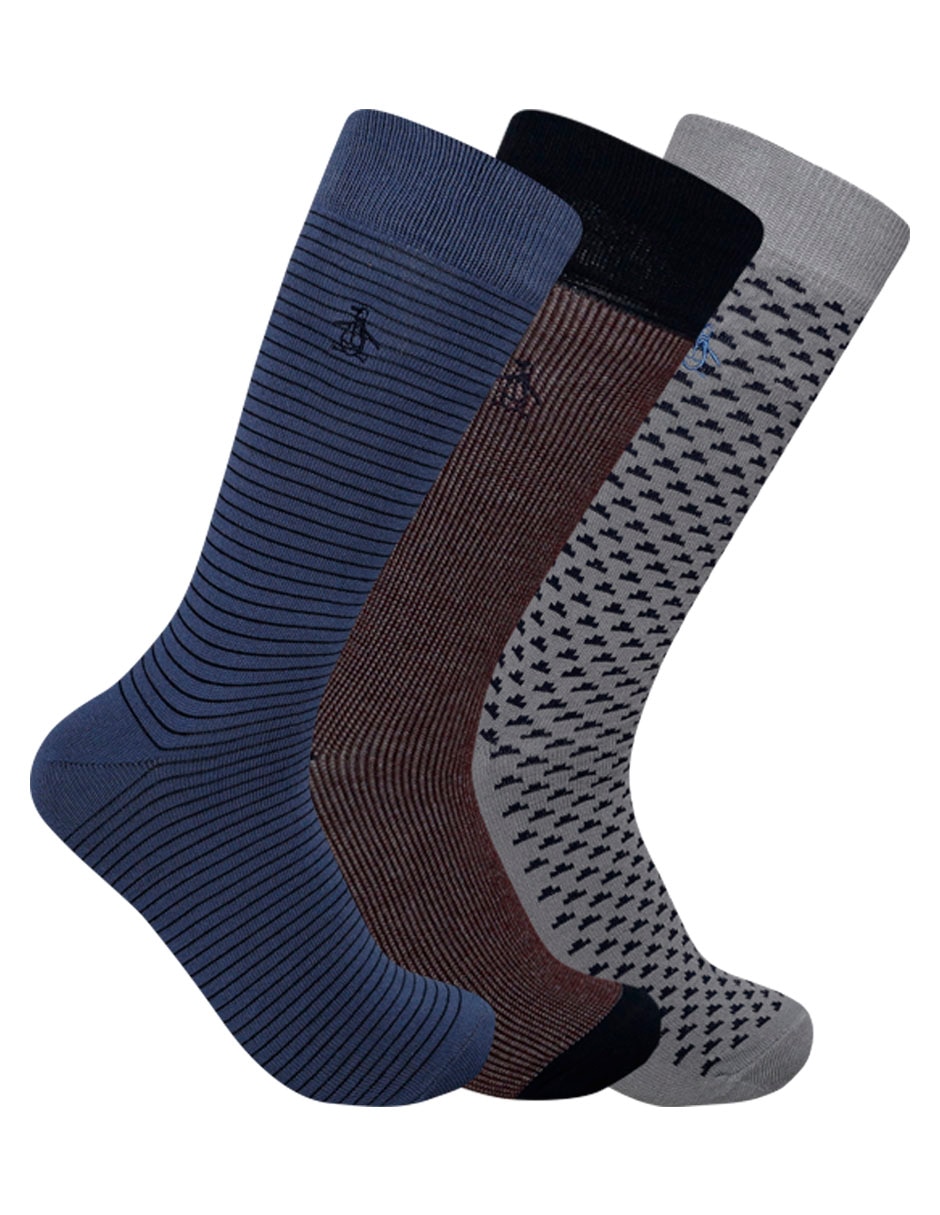 Calcetín de bambÏ para hombre 3 pares 1