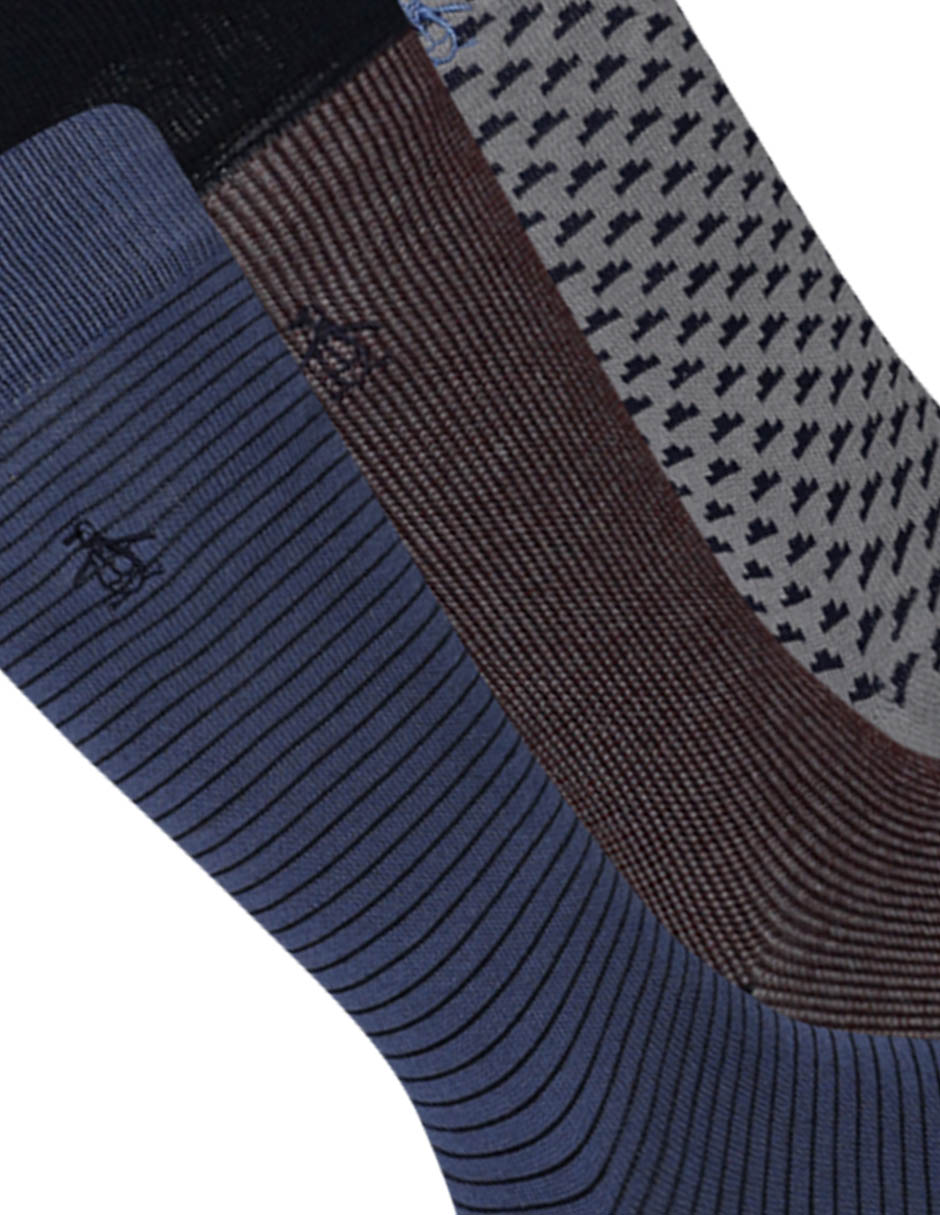 Calcetín de bambÏ para hombre 3 pares 3
