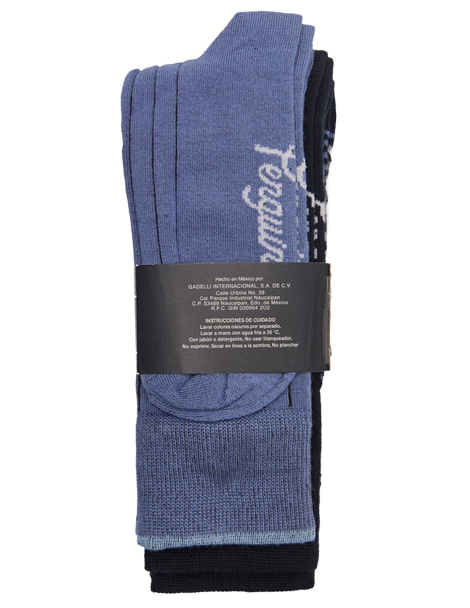 Calcetín de bambú para hombre 3 pares 2