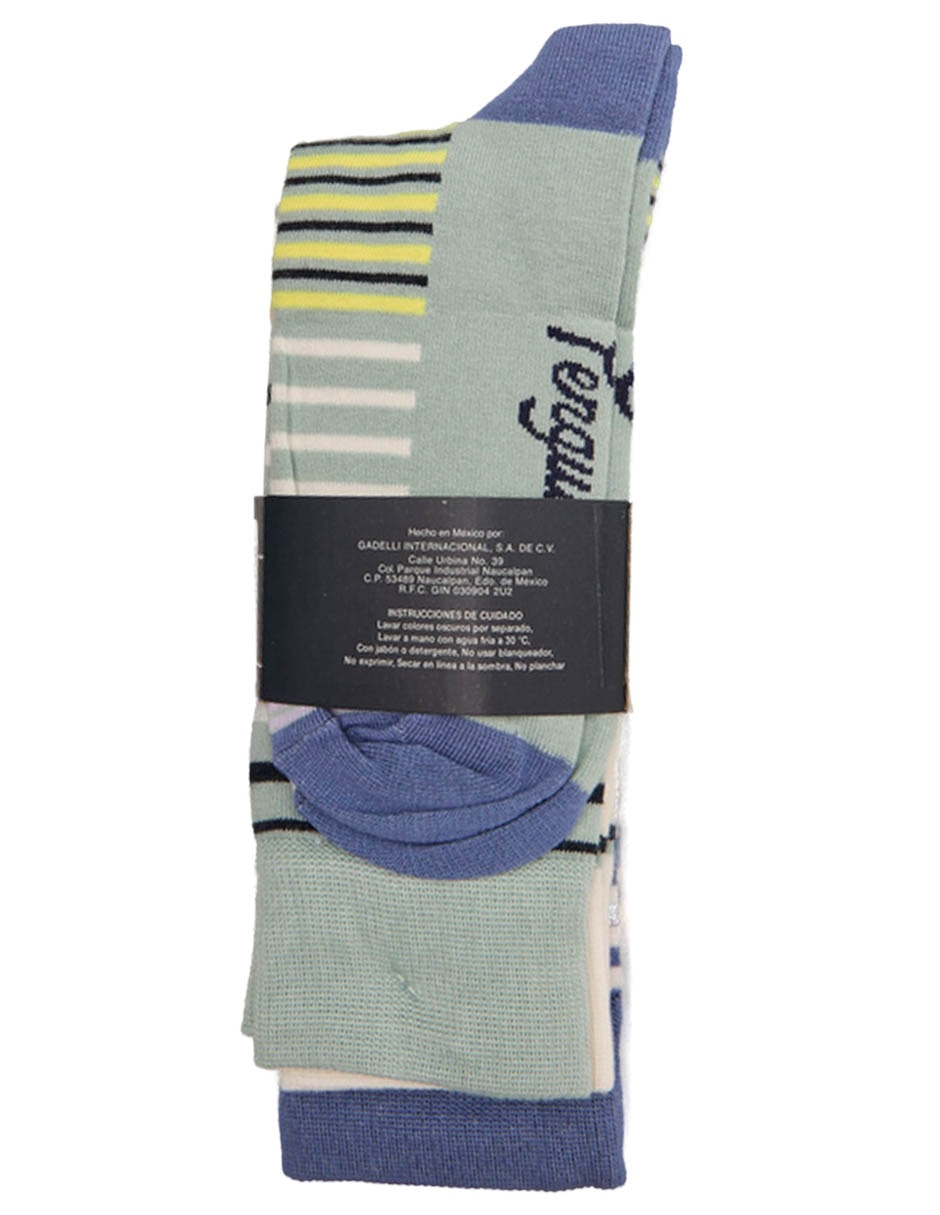 Calcetín para hombre 3 pares 2