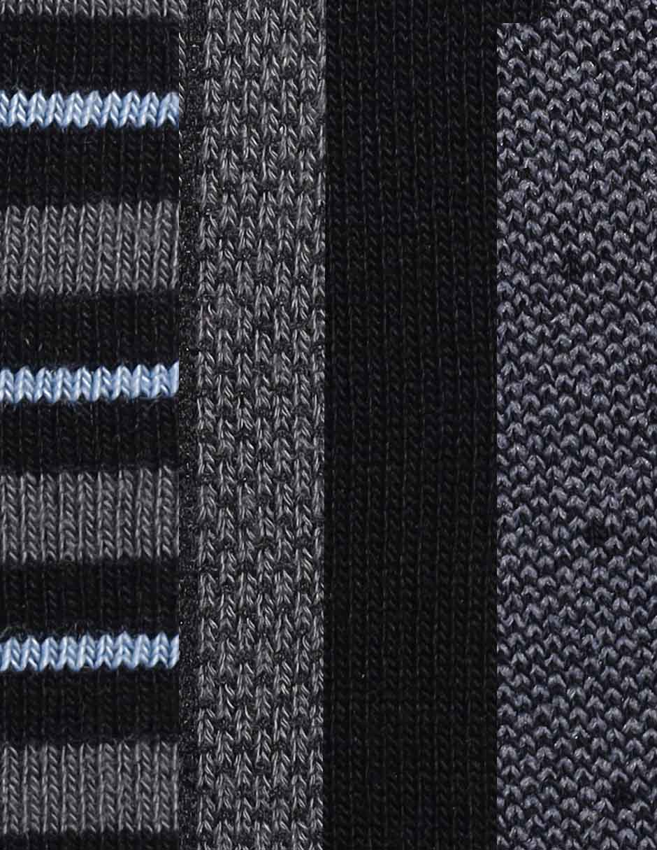 Calcetín de bambÏ para hombre 4 pares 3