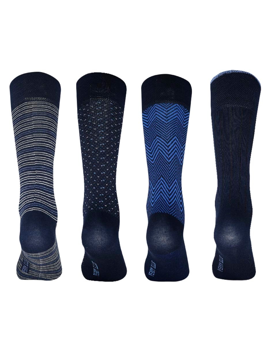 Calcetín perry ellis para hombre 4 pares