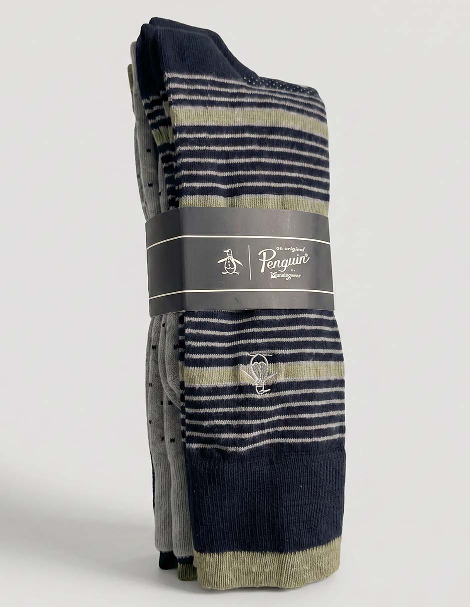 Calcetín de bambú para hombre 3 pares