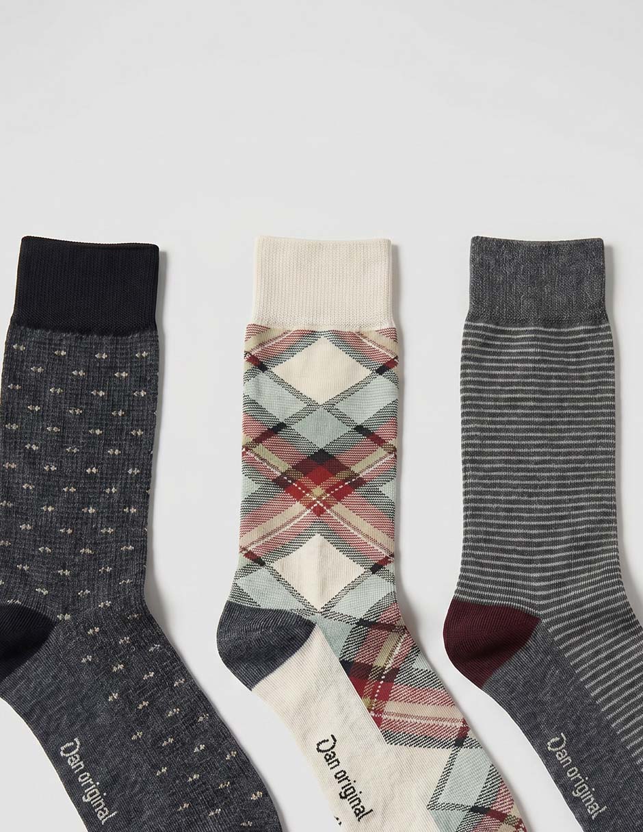 Set de calcetas tin X10 para hombre 3 pares