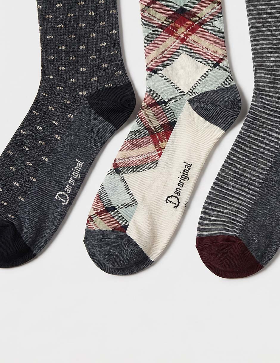 Set de calcetas tin X10 para hombre 3 pares 3