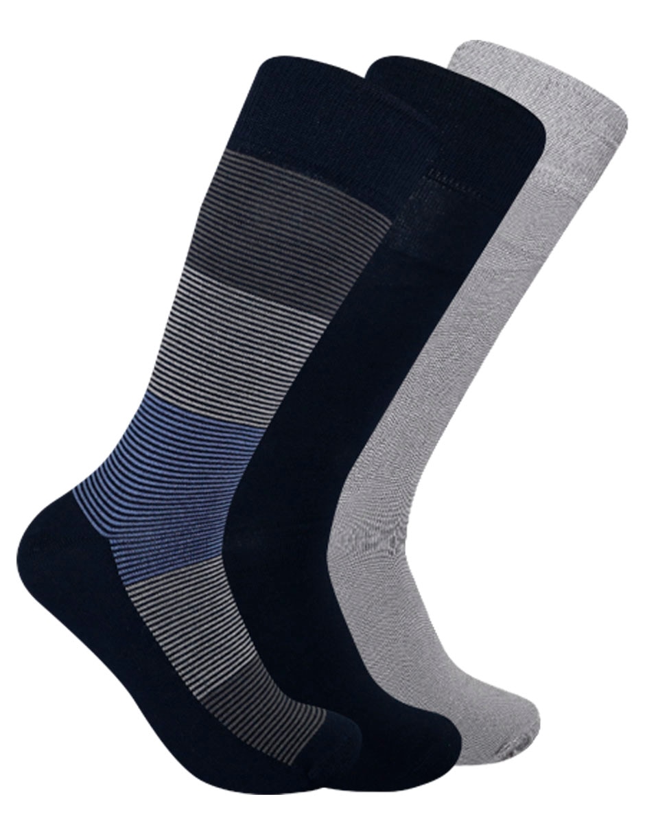 Calcetín de bambÏ para hombre 3 pares