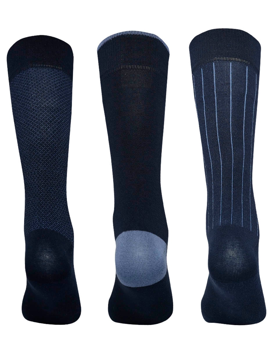 Calcetín de bambú para hombre 3 pares 2