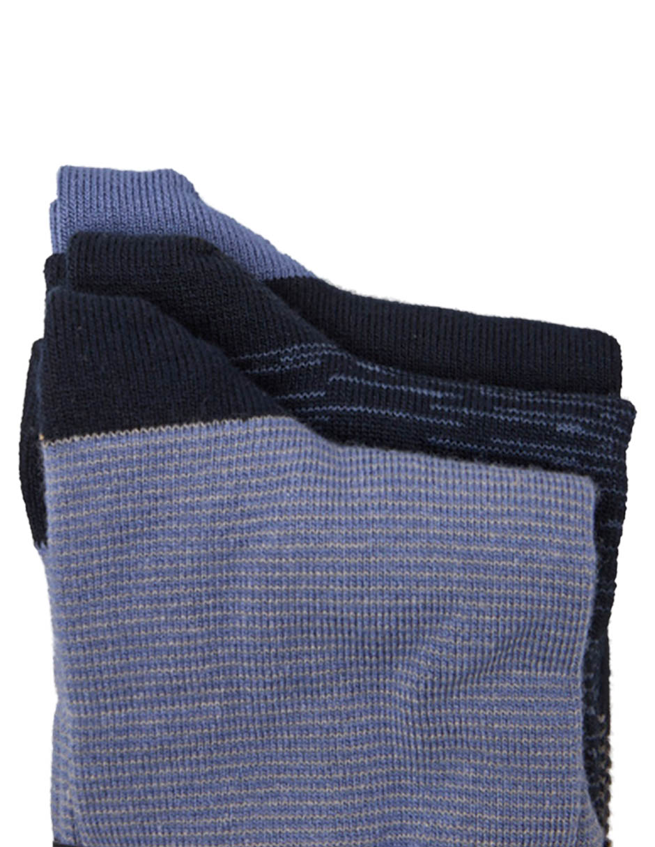Calcetín de bambú para hombre 3 pares 3
