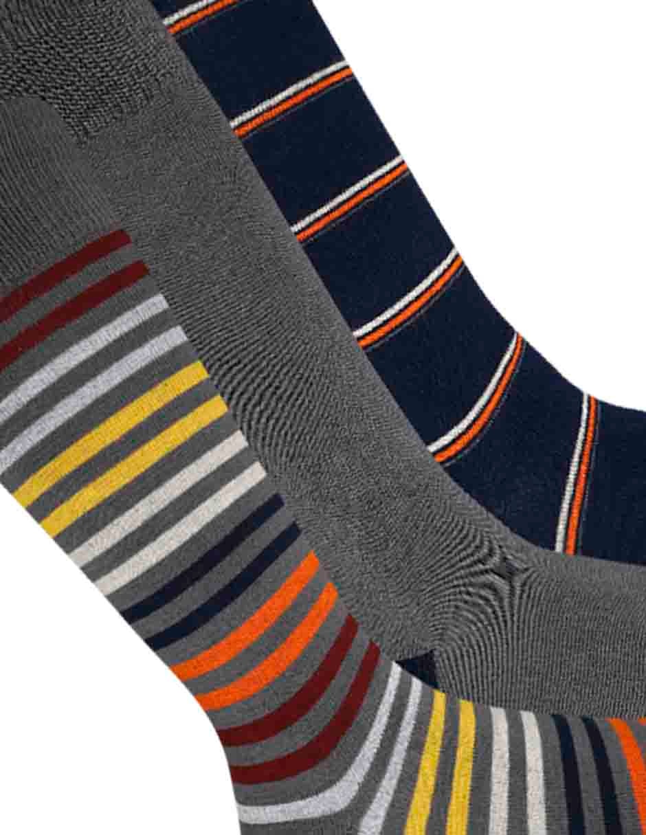 Set calcetín de bambú para hombre 3 pares 3
