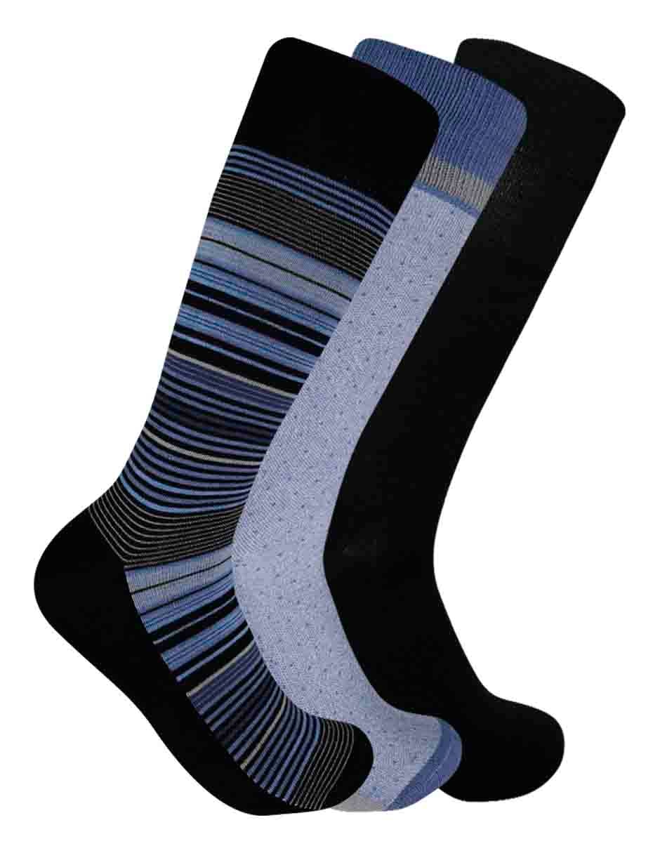 Set calcetín de bambú para hombre 3 pares 1