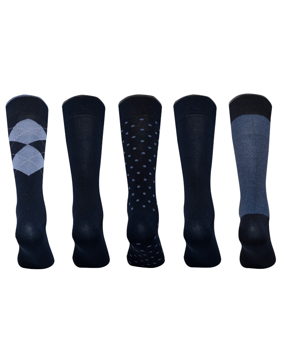 Calcetín de bambú para hombre 5 pares 2