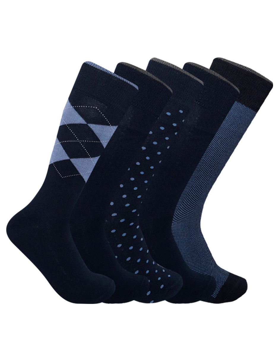 Calcetín de bambú para hombre 5 pares