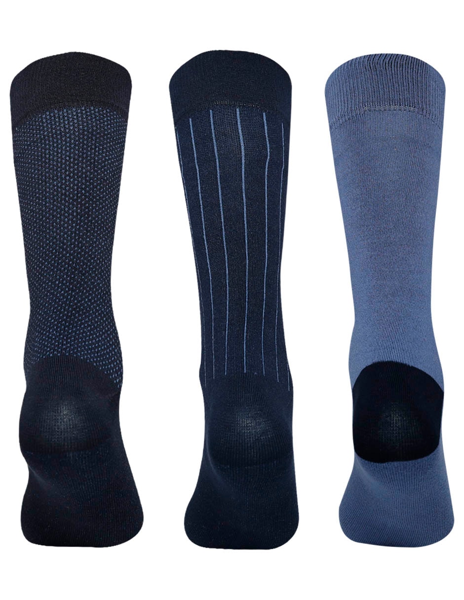 Calcetín de bambú para hombre 3 pares 2