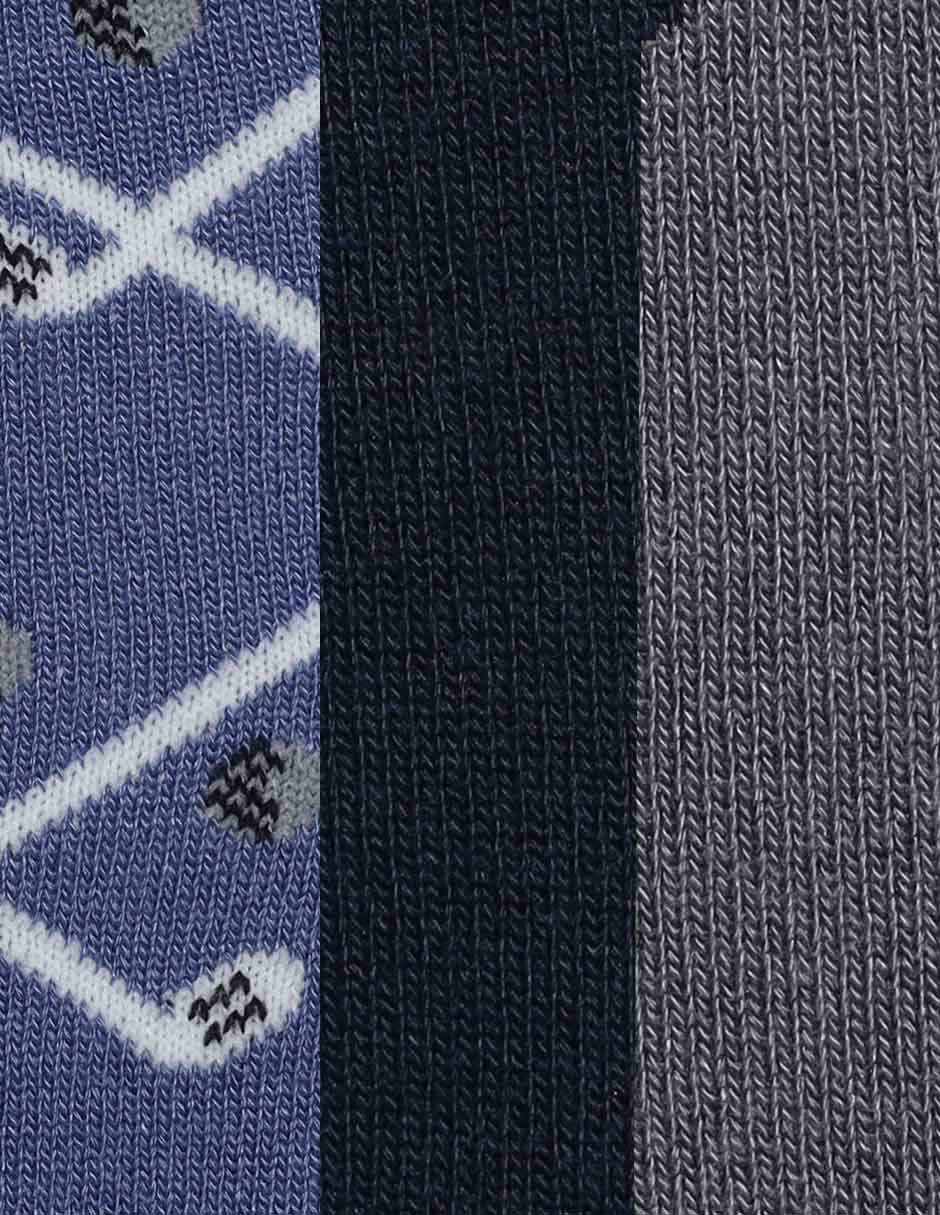 Calcetín de bambú para hombre 3 pares 3