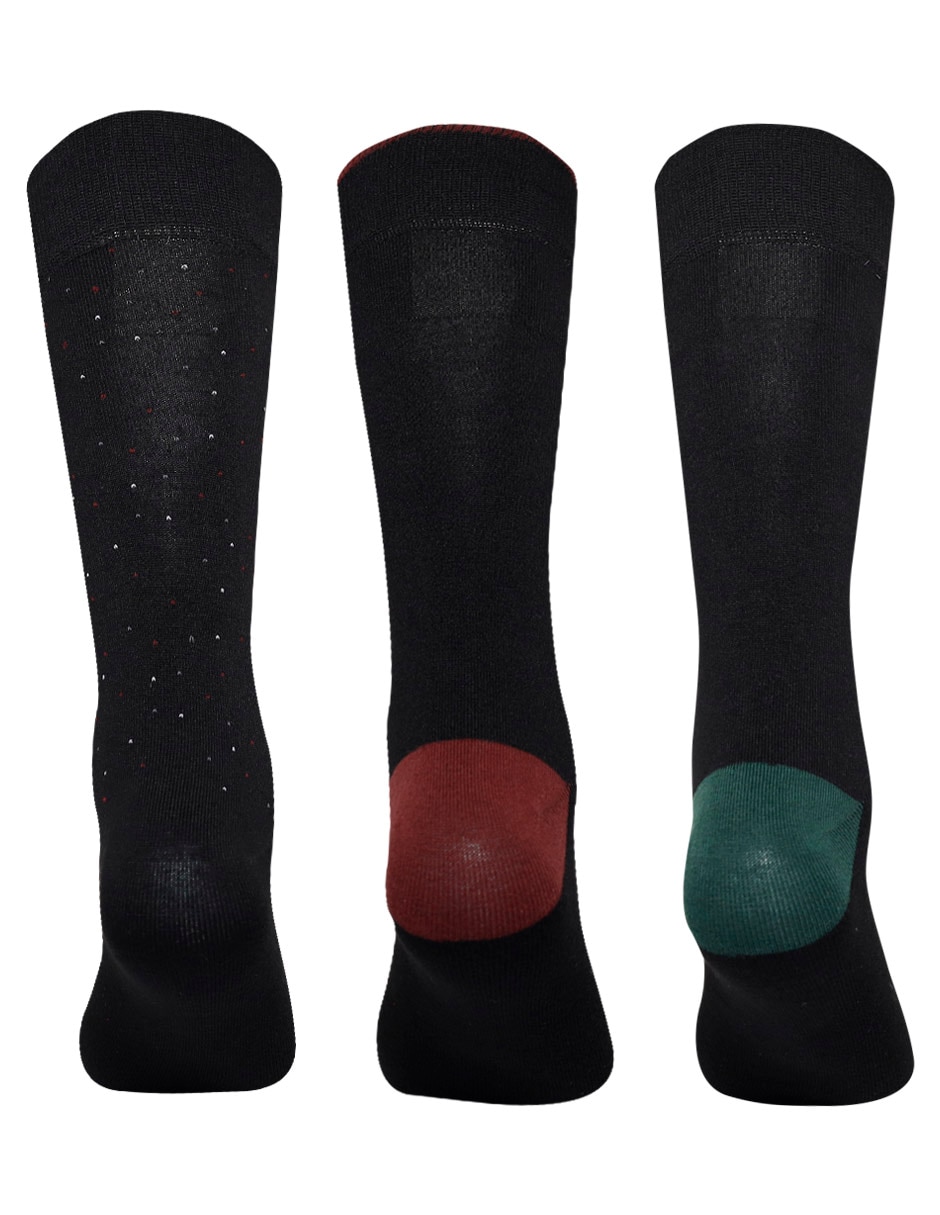 Calcetín de bambú para hombre 3 pares 2