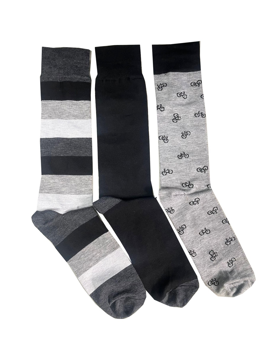 Calcetines transpirable de algodón Hombre 3 pares Calcetines transpirable de algodón Hombre 3 pares