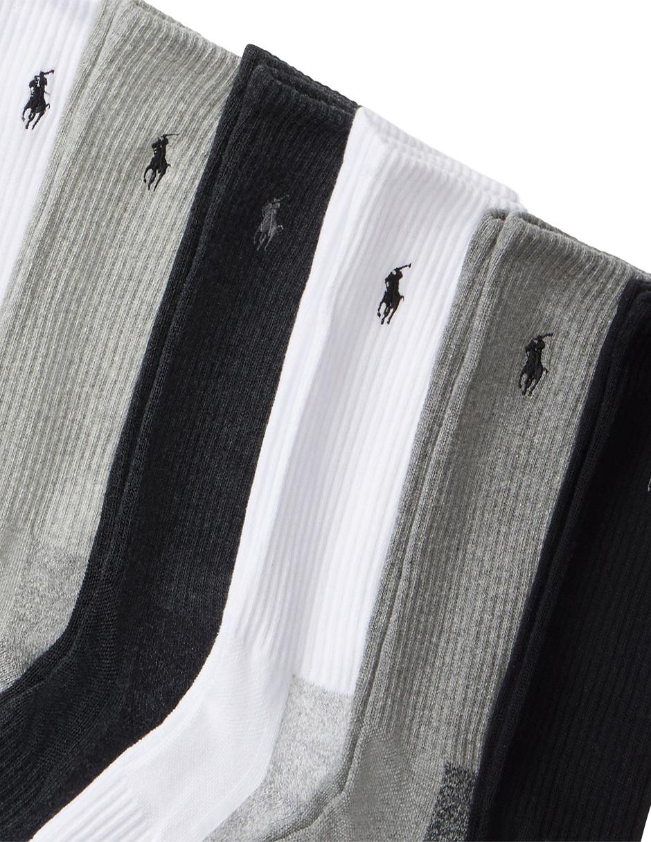 Calceta de algodón Hombre 6 pares 2