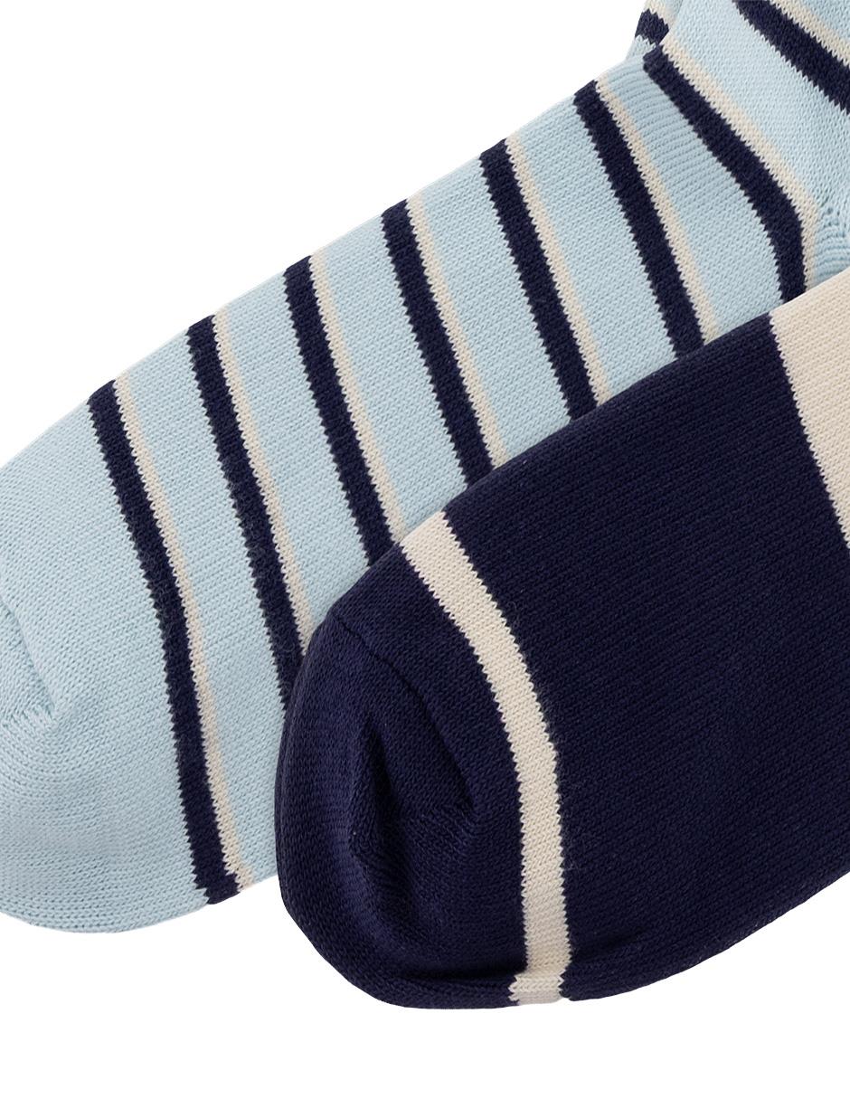 Set de calcetín de algodón para hombre 2 pares 4