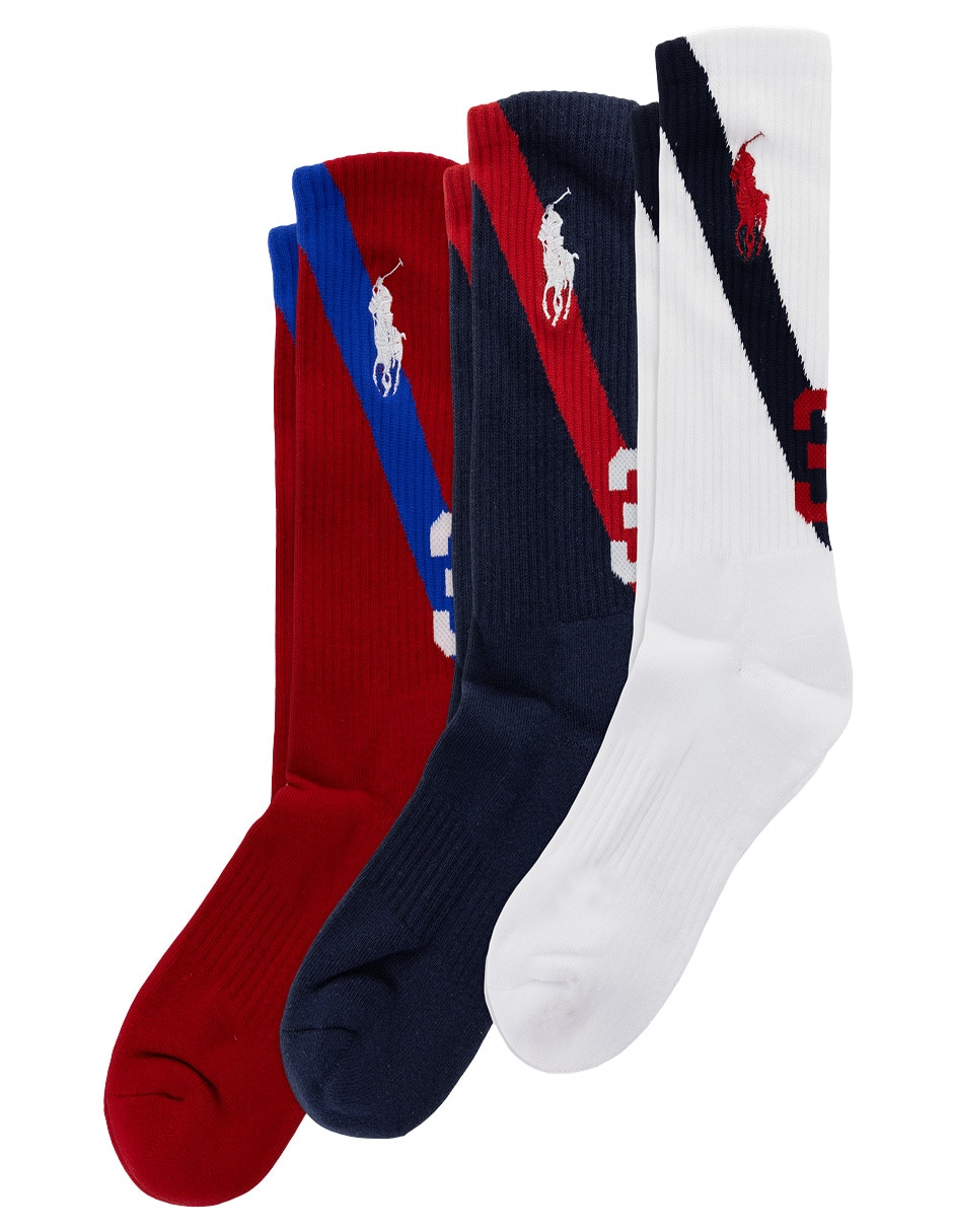 Calceta de algodón Hombre 3 pares Calceta de algodón Hombre 3 pares