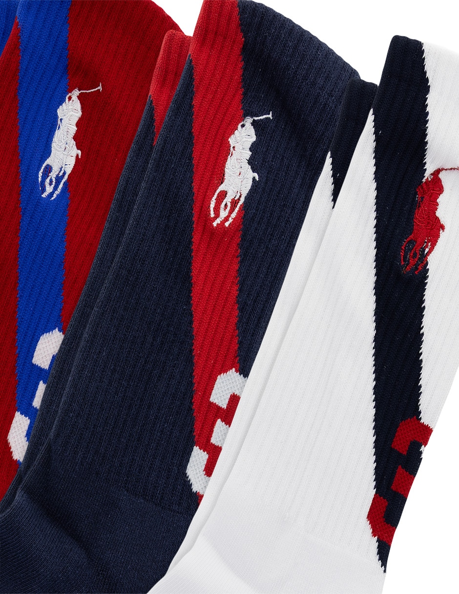 Calceta de algodón Hombre 3 pares 2