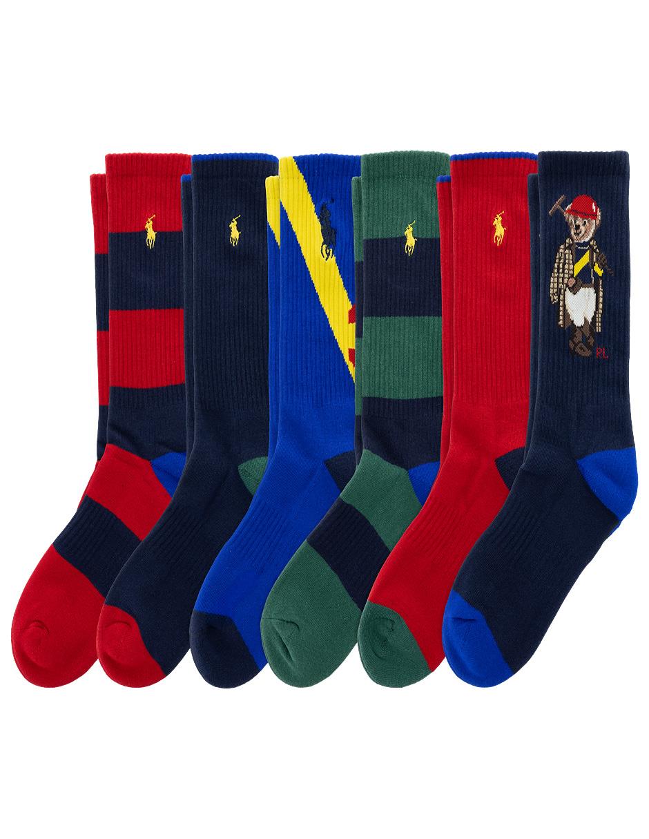 Calceta de algodón Hombre 6 pares Calceta de algodón Hombre 6 pares
