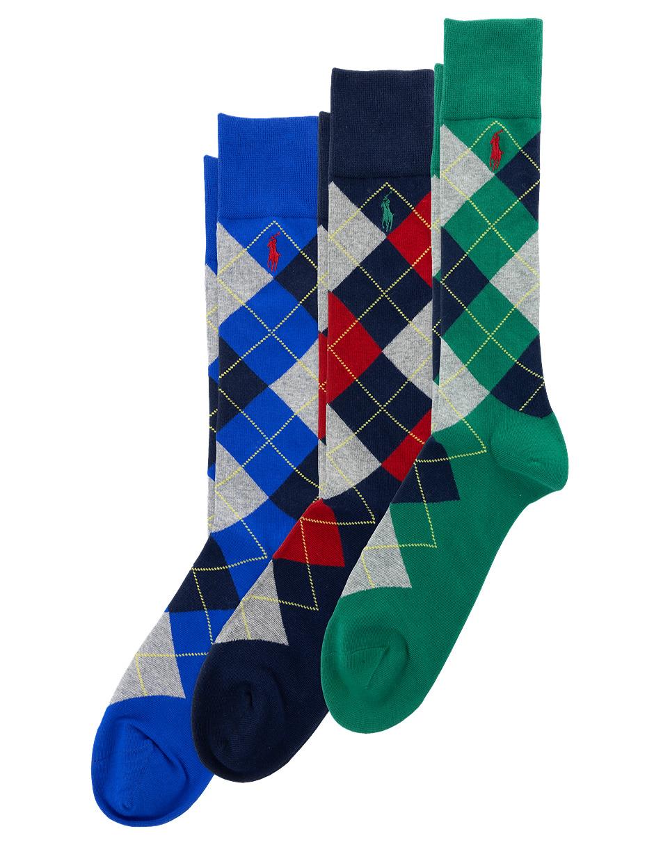 Set de calcetín de algodón para hombre 3 pares 1