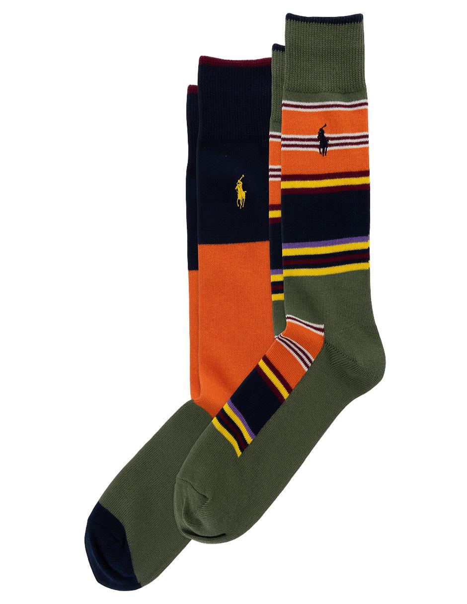 Set de calcetín de algodón para hombre 2 pares 1