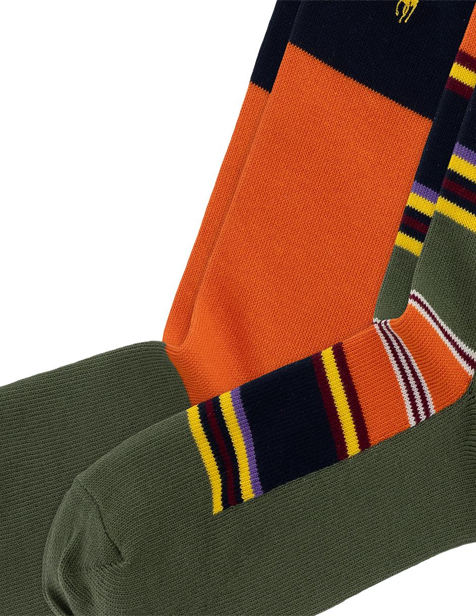 Set de calcetín de algodón para hombre 2 pares 4