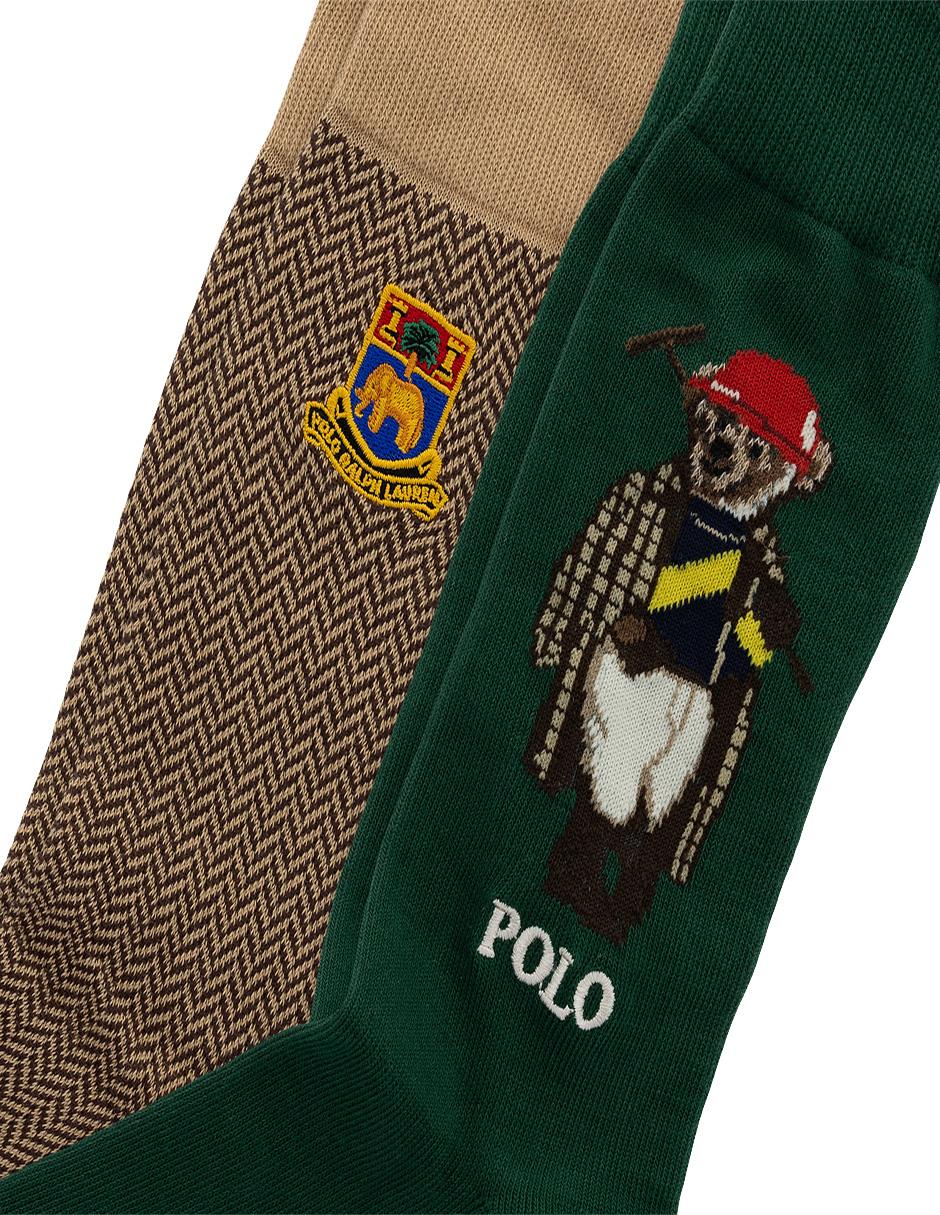 Set de calcetín de algodón para hombre 2 pares 5