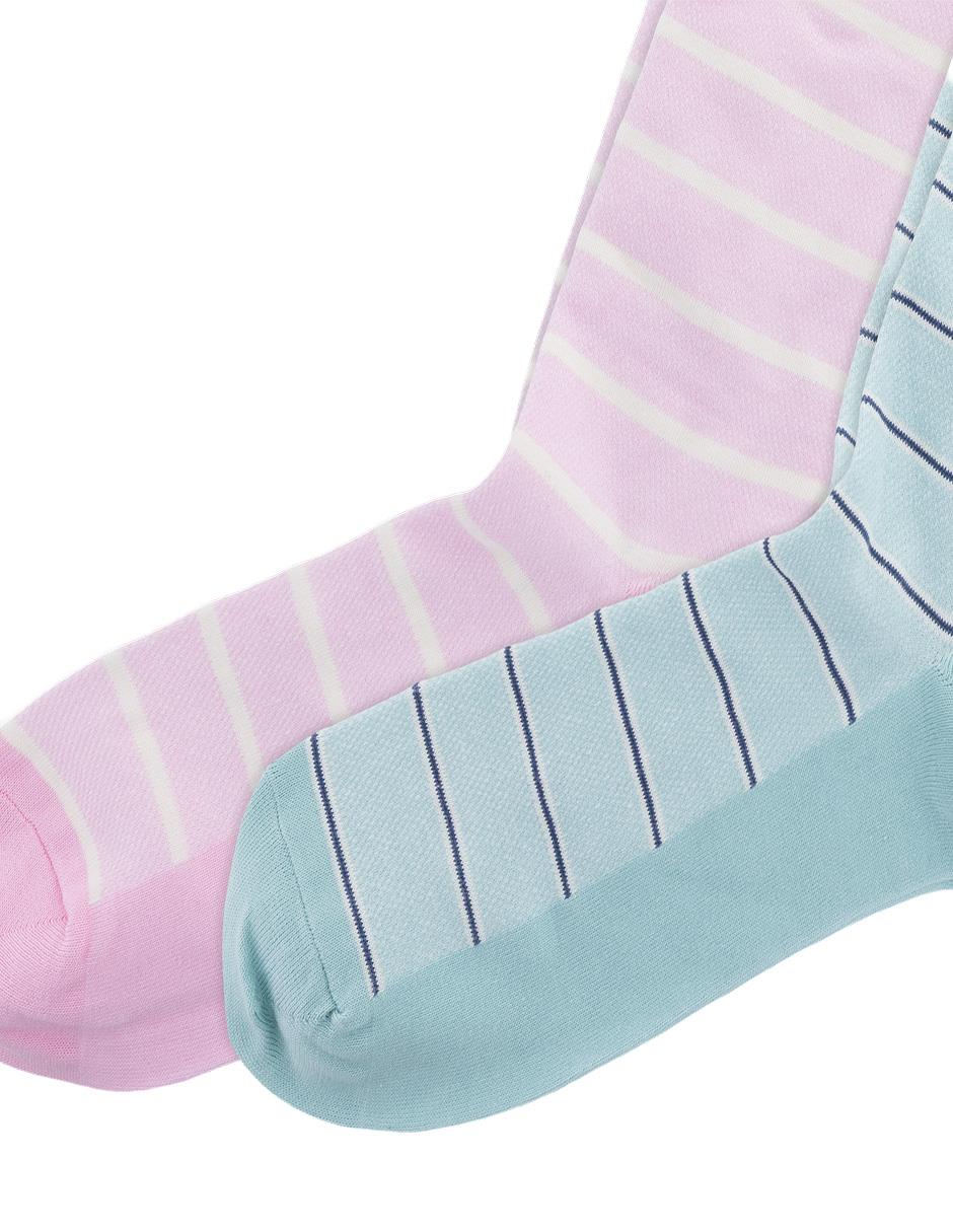 Set de calcetín de algodón para hombre 2 pares 4