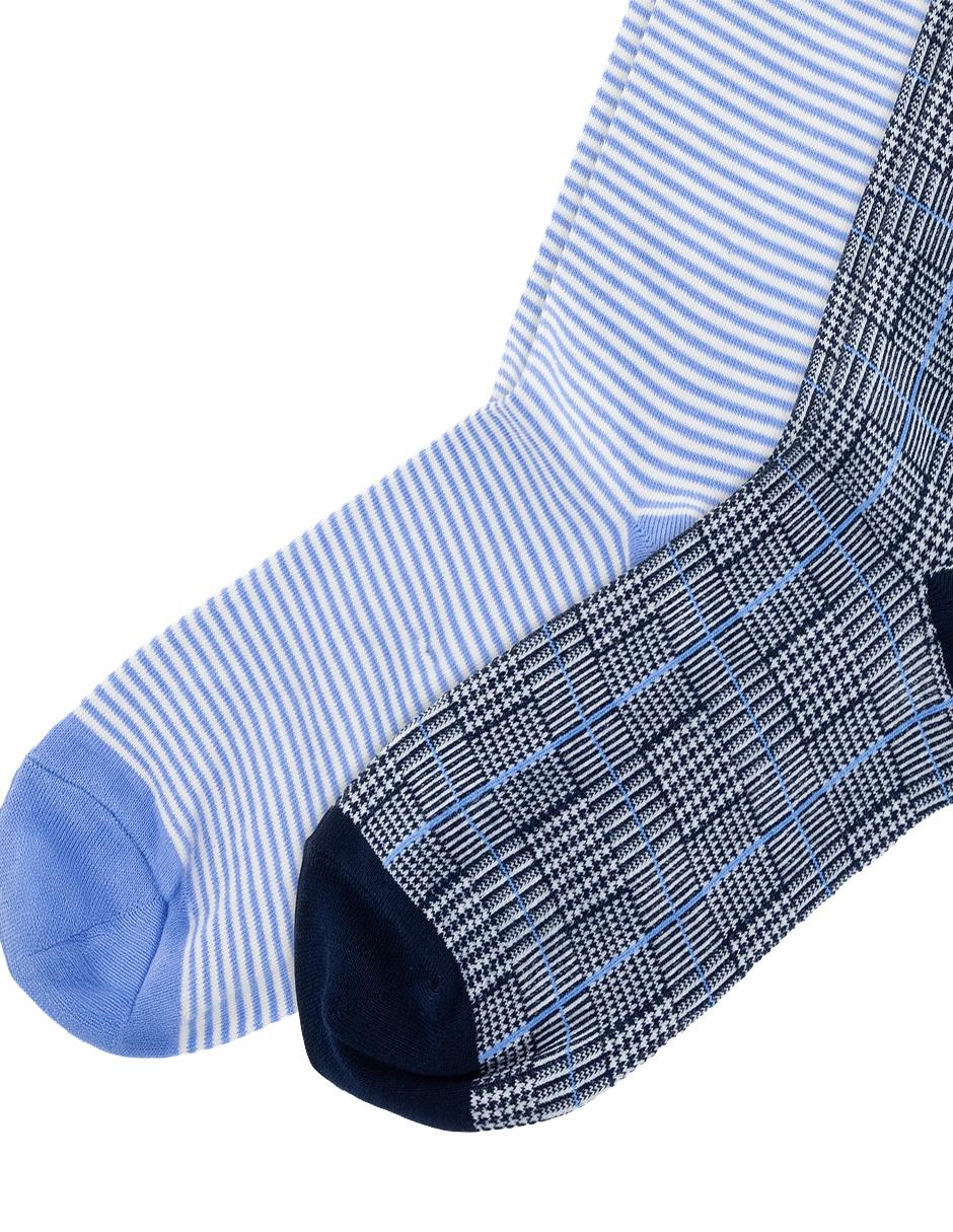 Set de calcetín de algodón para hombre 2 pares 4