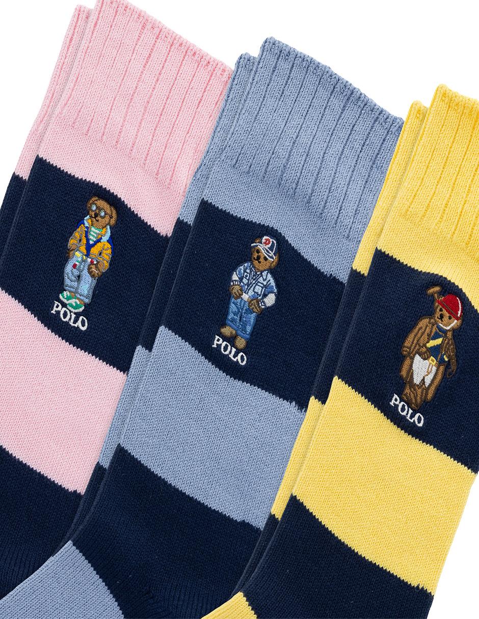 Set de calcetín de algodón para hombre 3 pares 3