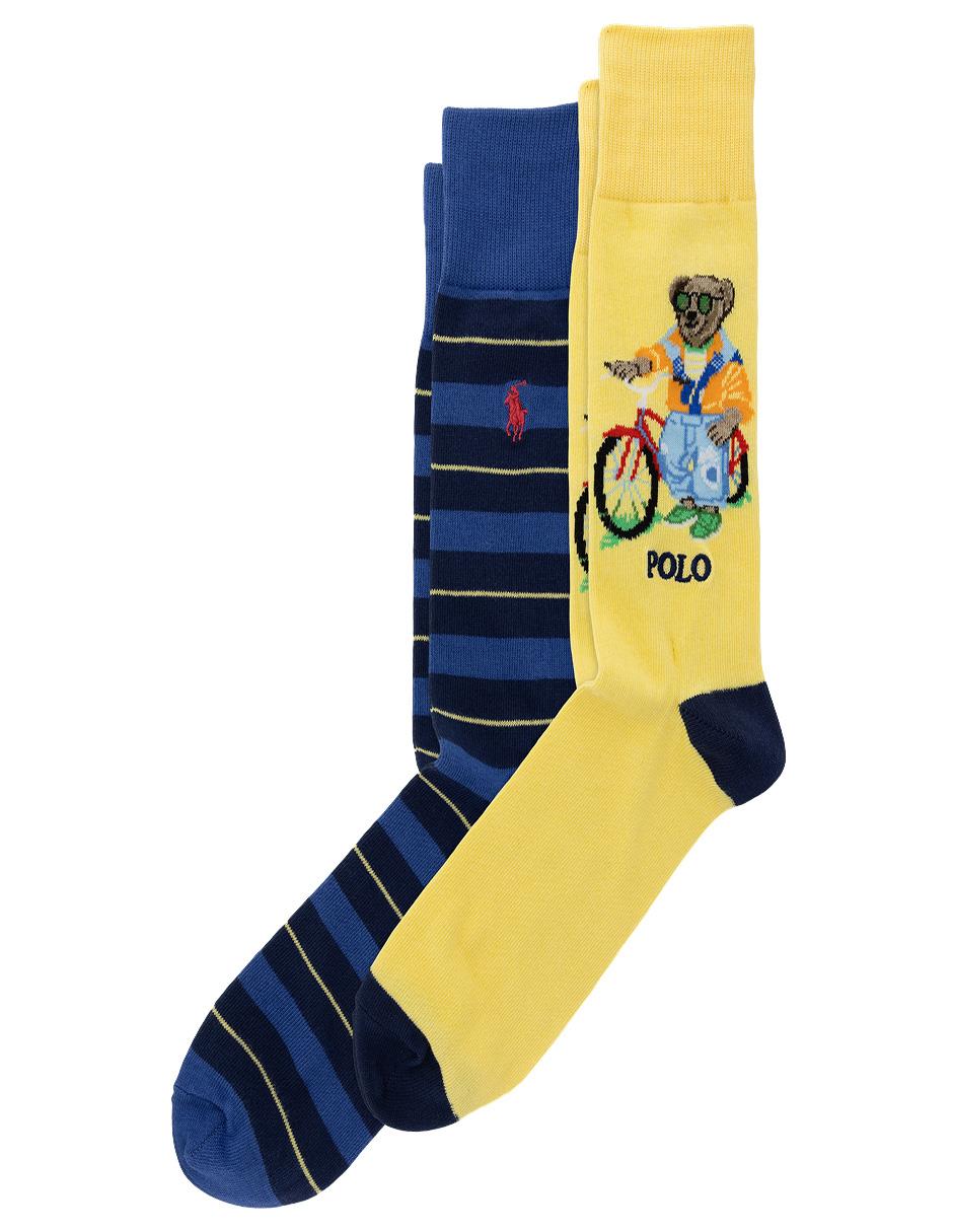Set de calcetín de algodón para hombre 2 pares 1
