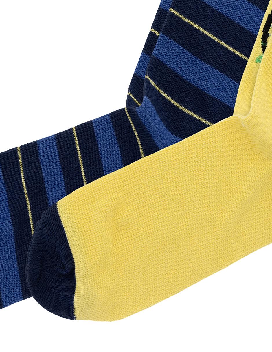 Set de calcetín de algodón para hombre 2 pares 4