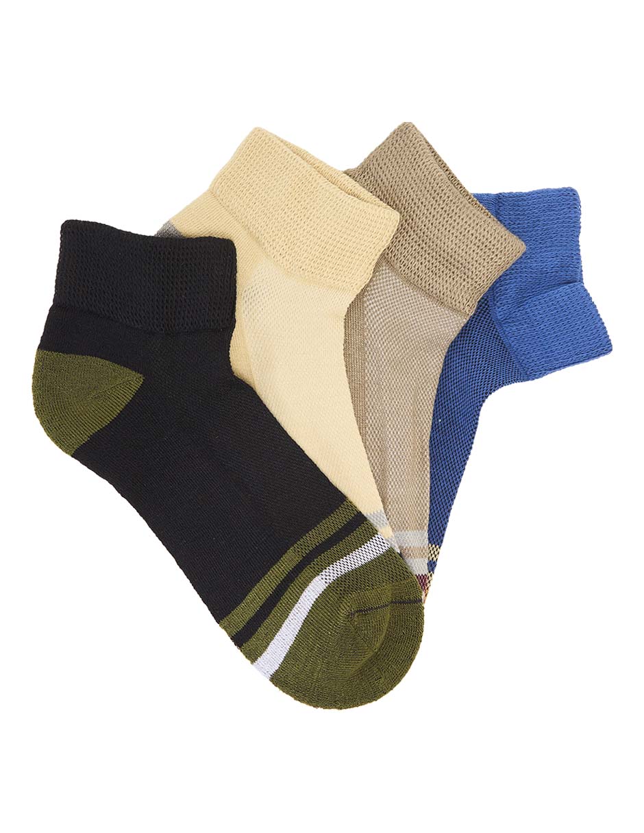 Calcetines diabético Hombre 4 pares Calcetines diabético Hombre 4 pares
