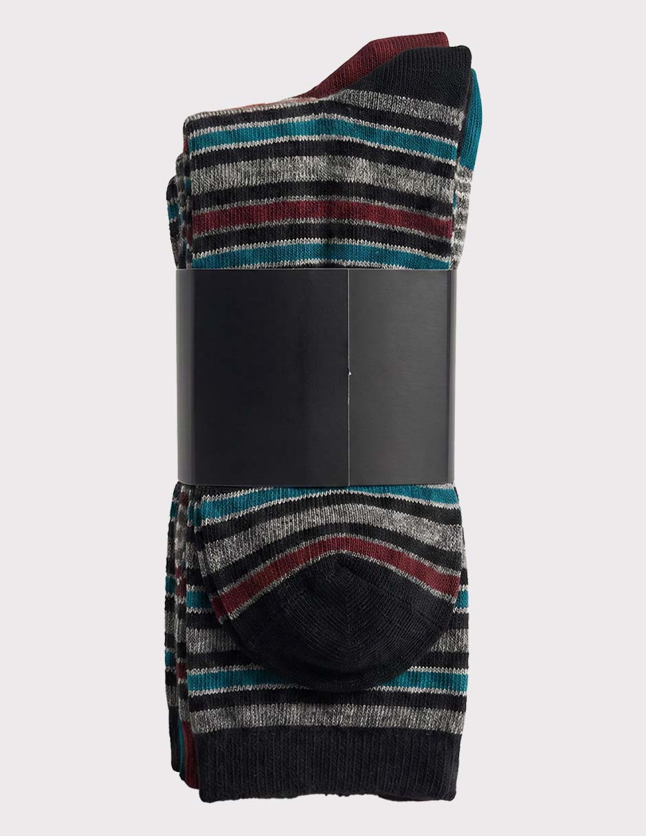Set calcetín diabético de algodón para hombre 5 pares 3