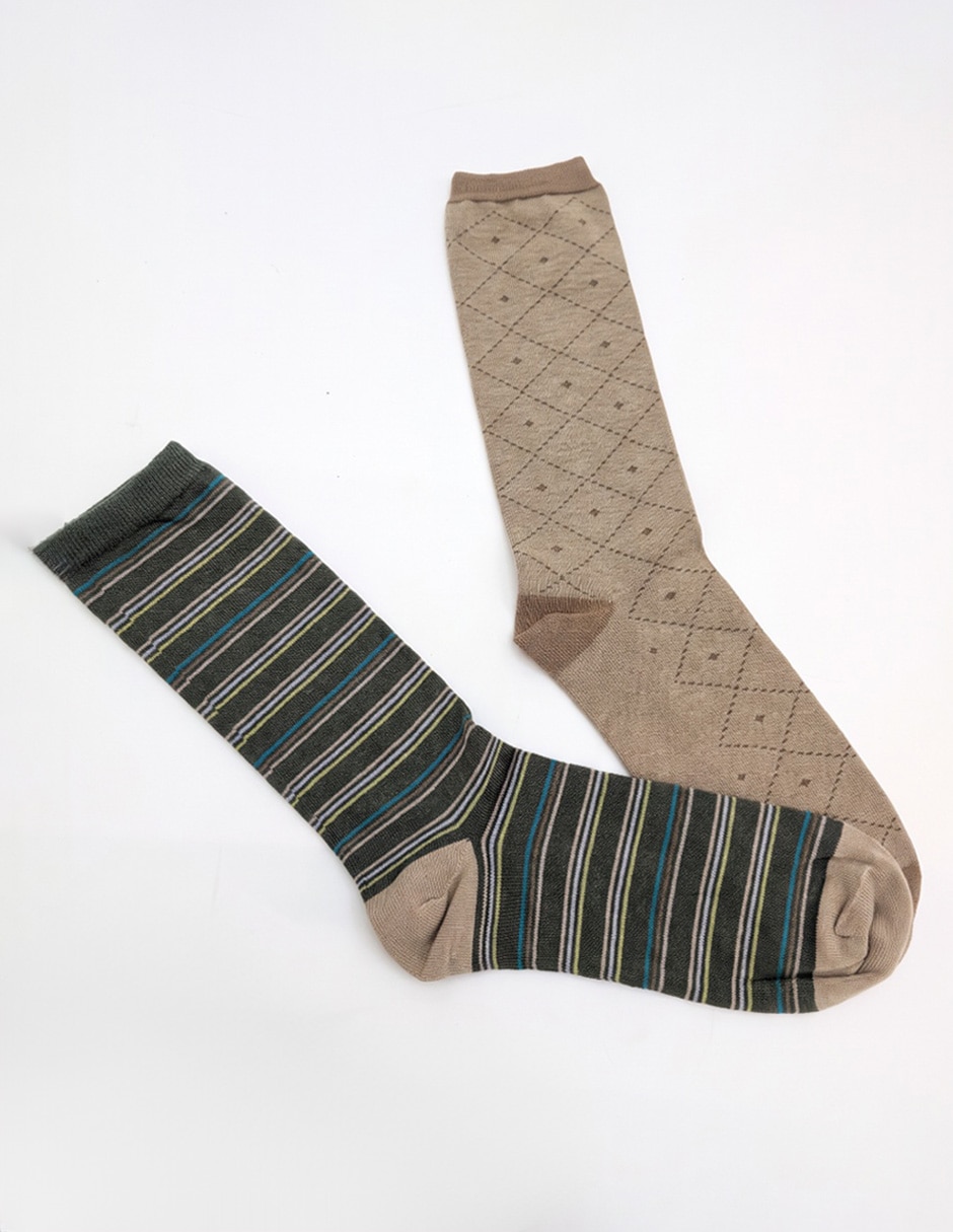 Set de calcetín diabético de algodón para hombre 3 pares Set de calcetín diabético de algodón para hombre 3 pares