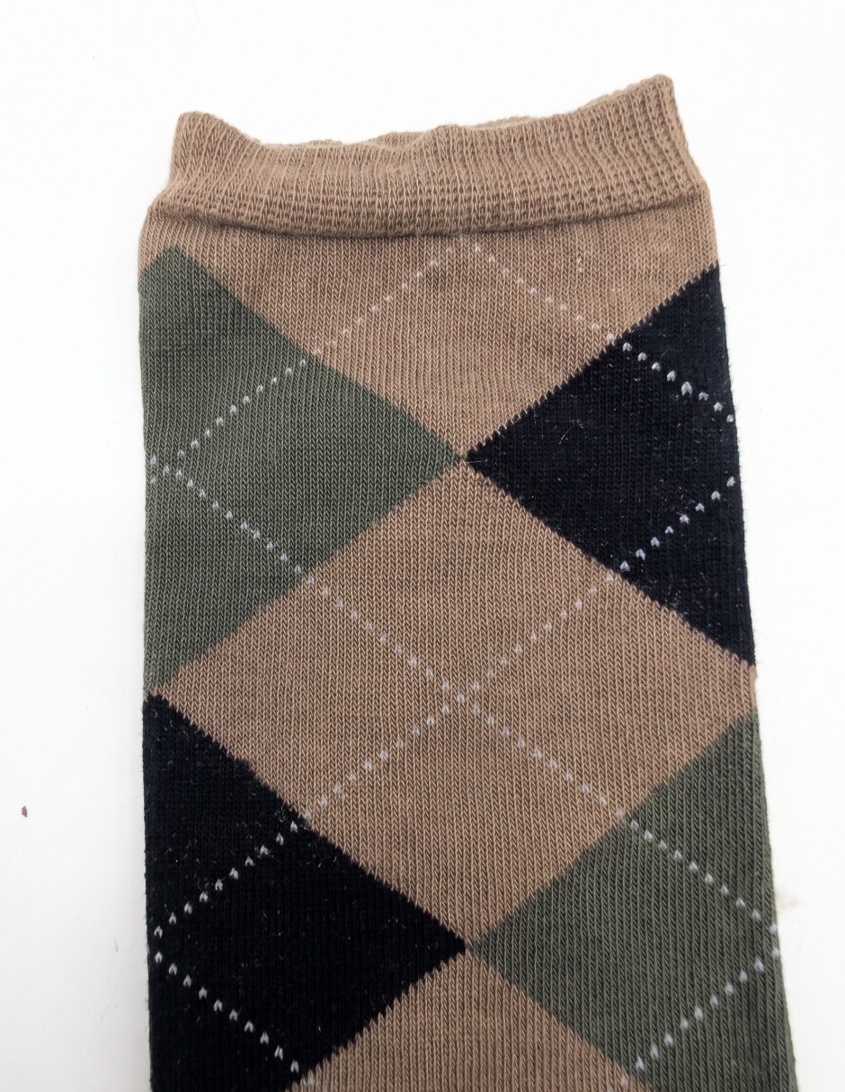 Set de calcetín diabético de algodón para hombre 4 pares 2