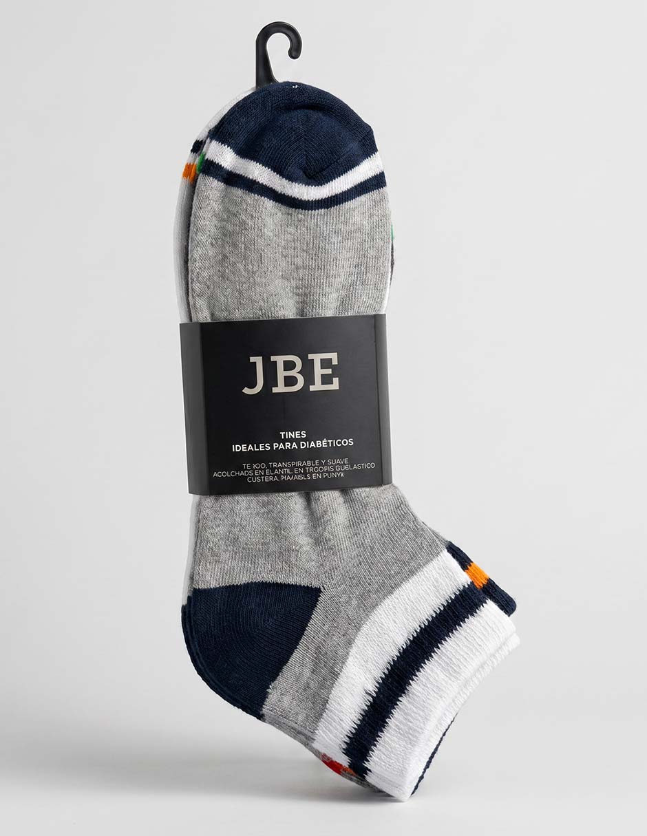 Set de tín diabético para hombre 4 pares 1
