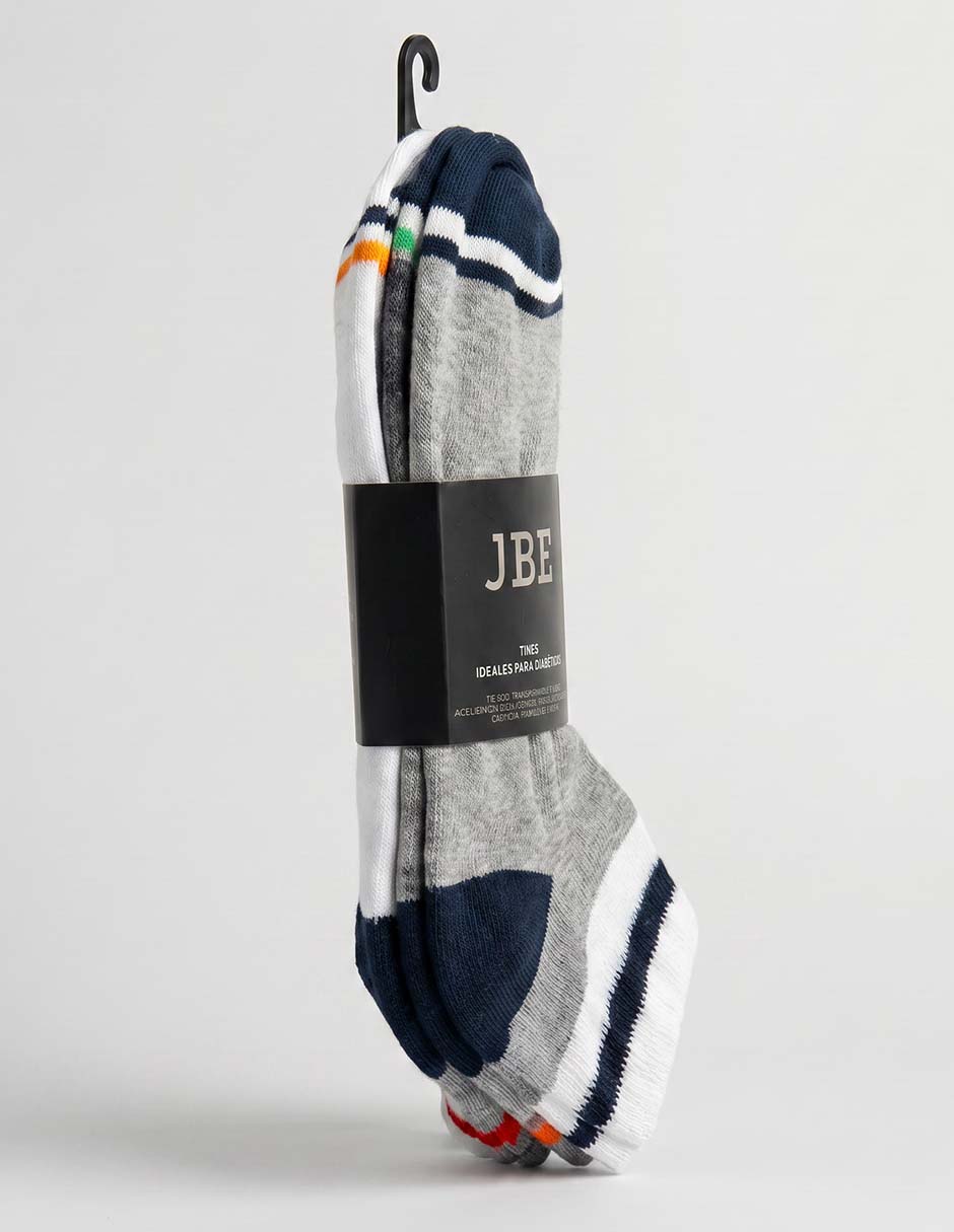 Set de tín diabético para hombre 4 pares