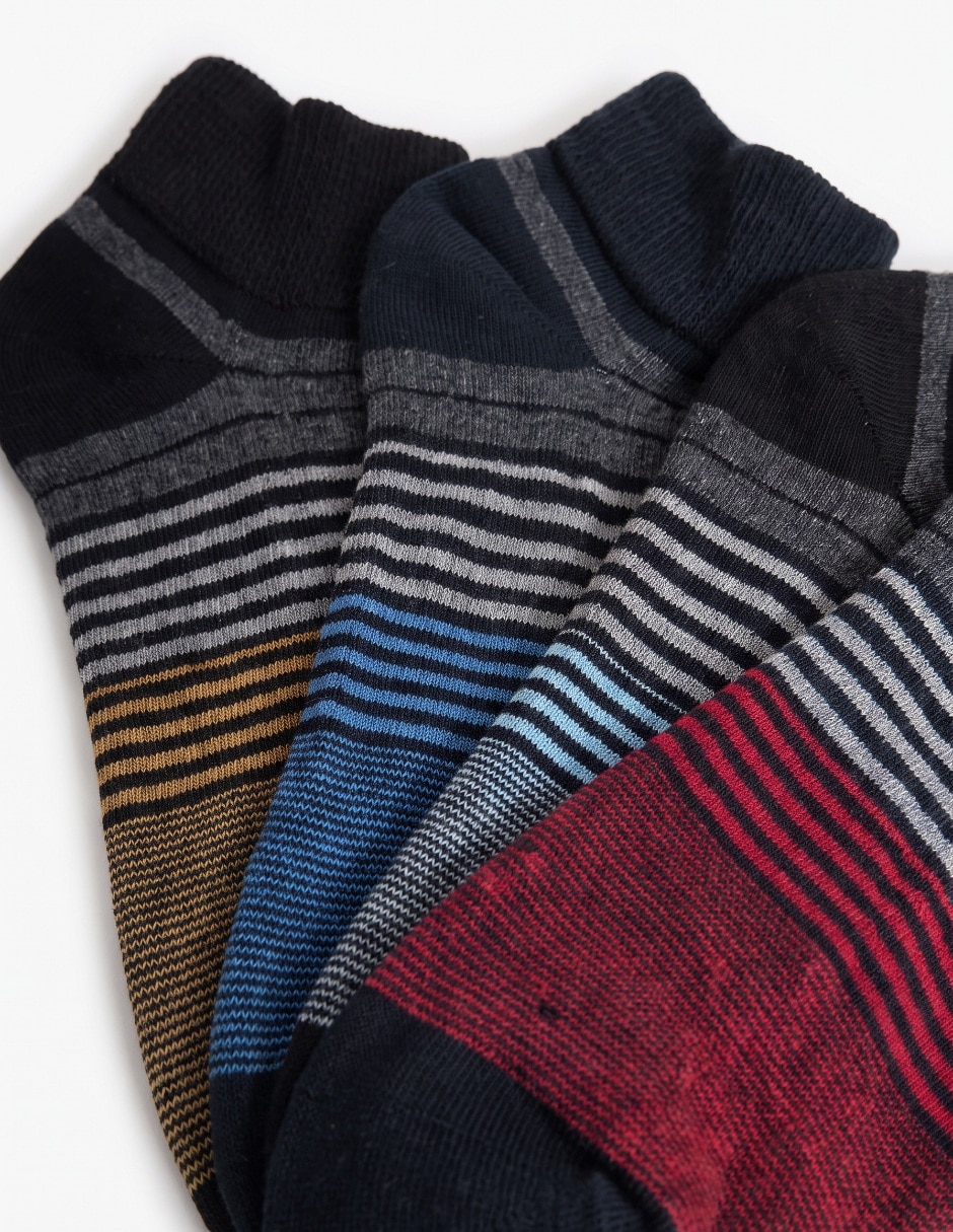 Set de tín diabético para hombre 4 pares 2