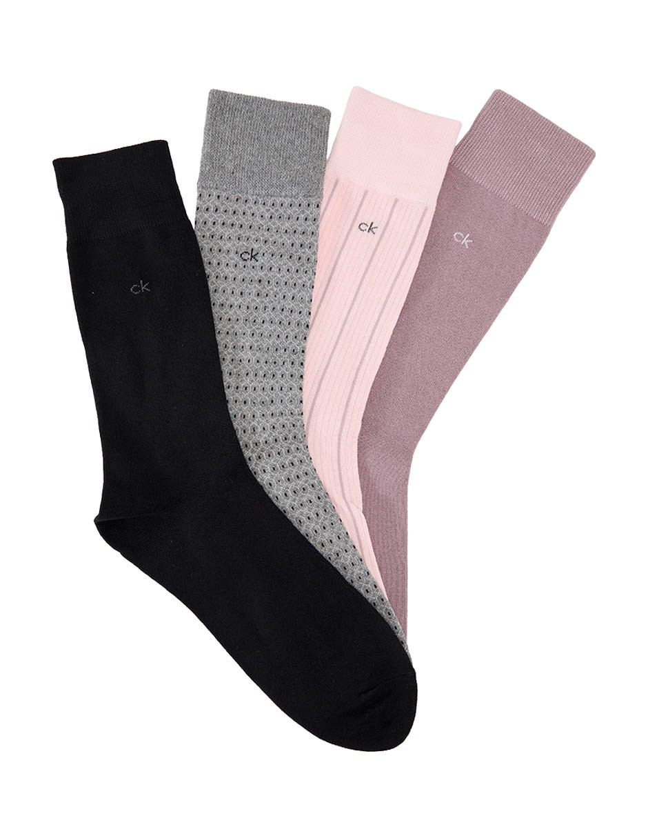 Set de calcetín de algodón para hombre 4 pares