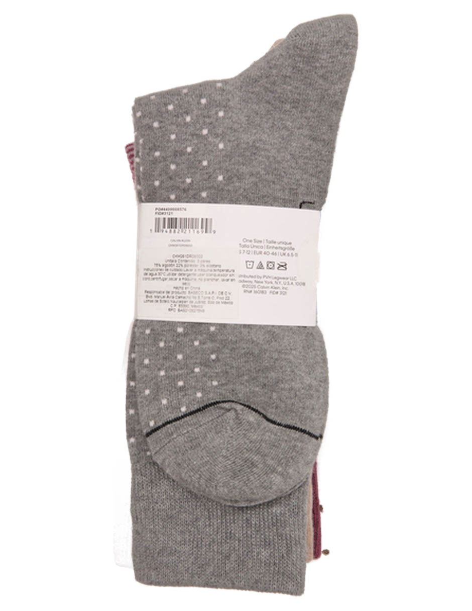 Set de calceta de algodón para hombre 4 pares 2