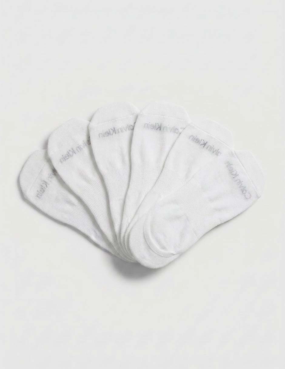 Protector de pie calvin klein de algodón para hombre 6 pares 2