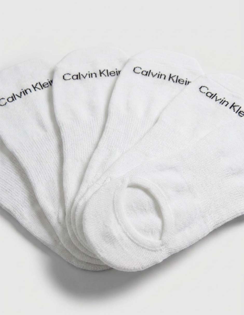 Protector de pie calvin klein de algodón para hombre 6 pares