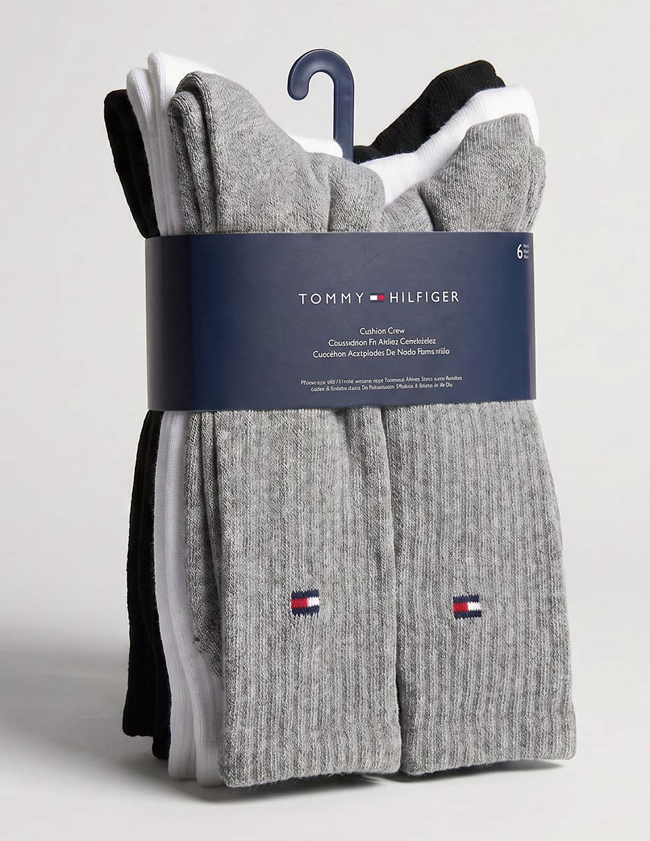 Set de tin Hilfiger de algodón para hombre 6 pares