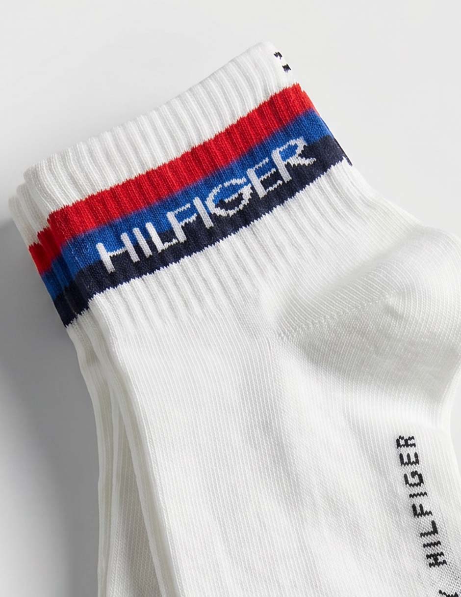 Set Protector de pie Hilfiger de algodón para hombre 2 pares